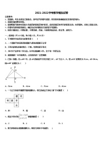 2022届黑龙江省鸡西虎林市东方红林业局重点达标名校中考联考数学试题含解析