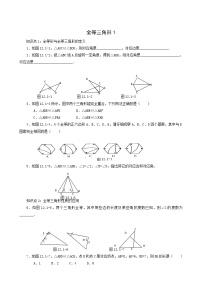 华师大版1 全等三角形课后测评