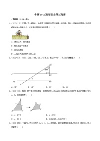 专题15三角形及全等三角形-备战2023年中考数学必刷真题考点分类专练（全国通用）【解析版】