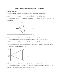 专题16等腰三角形与直角三角形备战2023年中考数学必刷真题考点分类专练（全国通用）【解析版】