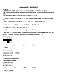 2022届湖北省宜昌市天问校中考冲刺卷数学试题含解析