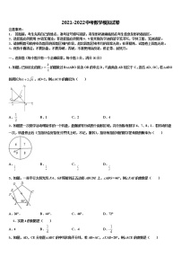 2022届湖南省邵阳县黄亭市镇中学中考数学考试模拟冲刺卷含解析