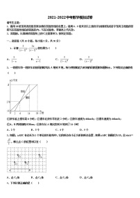 2022届湖南省张家界市五道水镇中学中考数学模试卷含解析