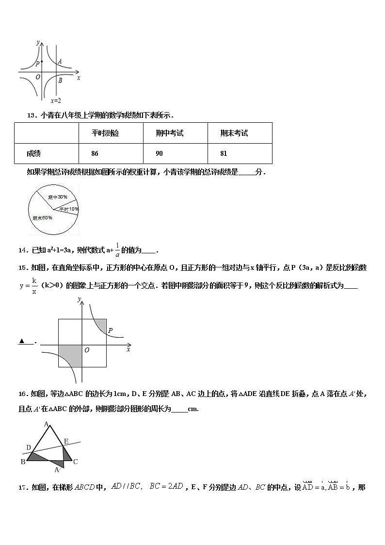 2022届吉林省辽源市名校中考数学模拟预测试卷含解析03
