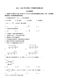 广东省东莞市2021-2022学年七年级下学期期末数学试题（含答案）