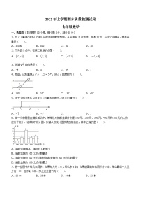 湖南省长沙市雨花区2021-2022学年七年级下学期期末数学试题（含答案）