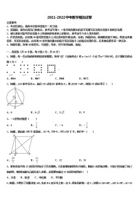 2022届吉林省长春五十二中学中考数学全真模拟试卷含解析