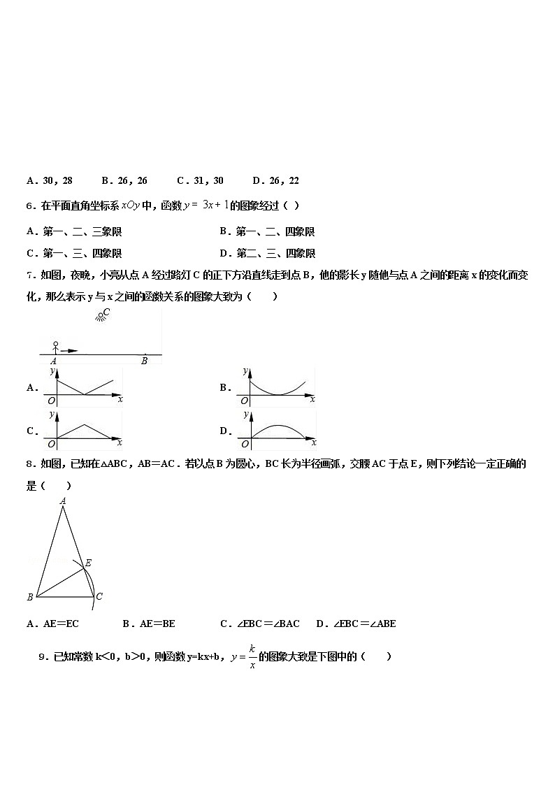 2022届江苏省无锡市（锡山区锡东片）中考数学全真模拟试题含解析02
