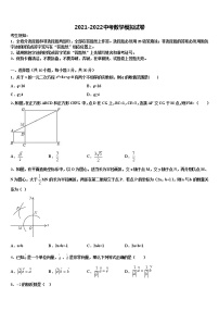 2022届江苏省宿迁市钟吾初级中学中考数学模拟预测题含解析