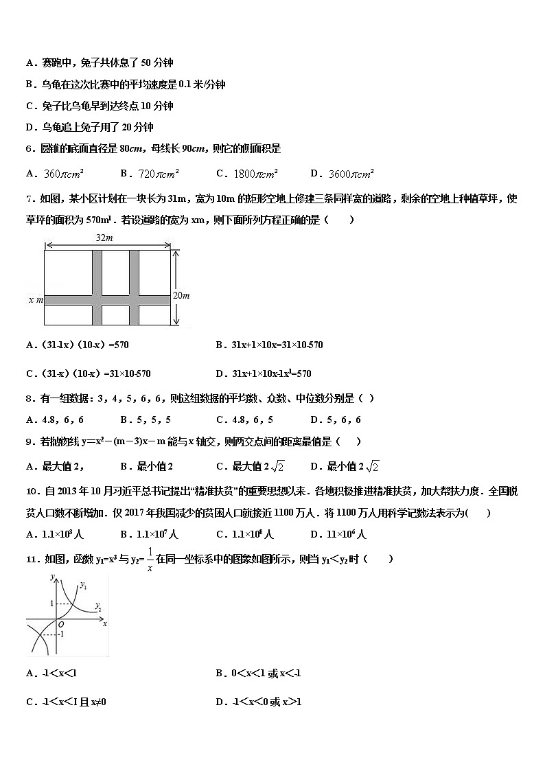 2022届江苏省南师附中集团中考数学对点突破模拟试卷含解析第2页