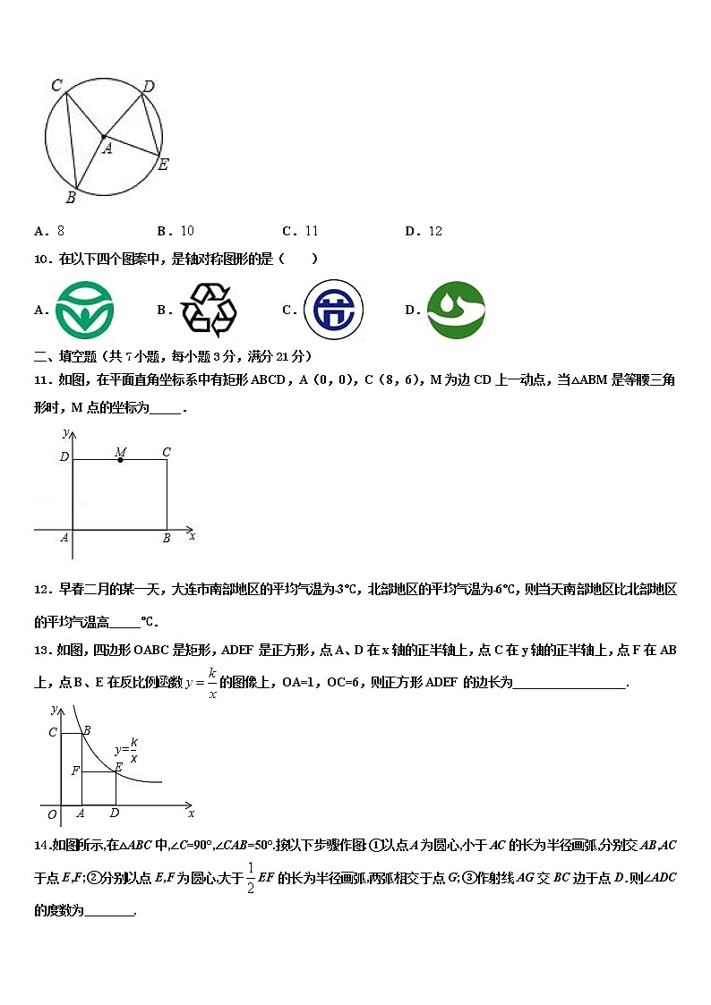 2022届江西科技学院附属中学中考数学全真模拟试卷含解析03