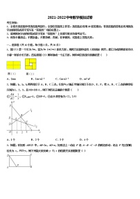 2022届江苏省扬州市江都区实验重点中学中考试题猜想数学试卷含解析