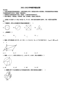 2022届南京栖霞区摄山中学中考数学考试模拟冲刺卷含解析