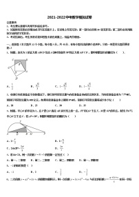 2022届江西鹰潭贵溪二中学中考数学押题试卷含解析