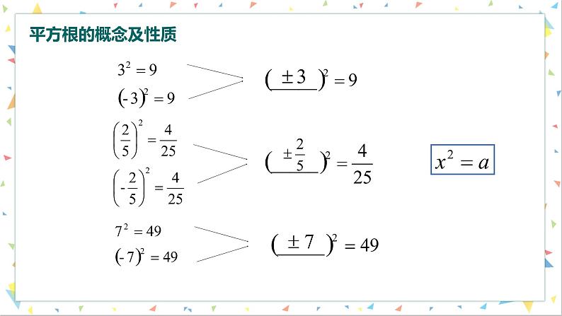 初中数学八年级上  平方根第二课时 课件第5页