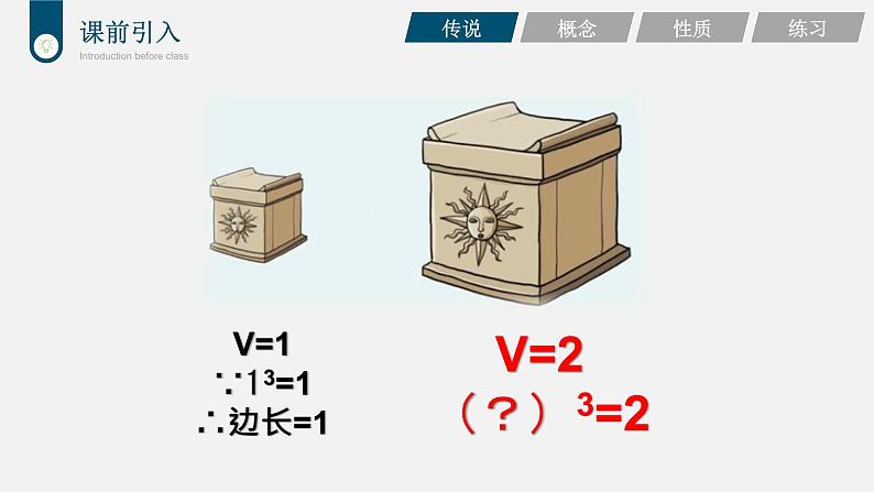 初中数学八年级上 立方根 课件05