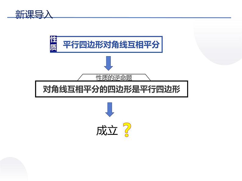 初中 初二 数学 平行四边形的判定  课件第6页