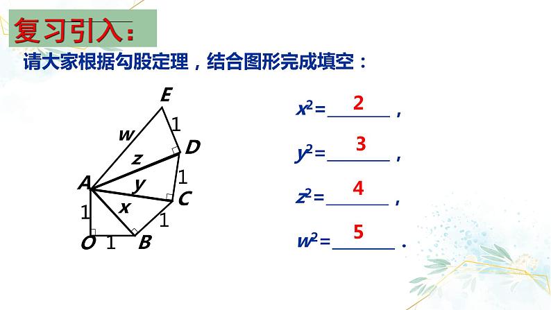 初中数学八年级上 平方根  课件第2页