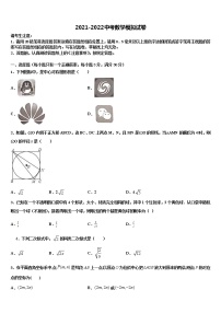 2022届山东省广饶经济开发区乐安中学初中数学毕业考试模拟冲刺卷含解析