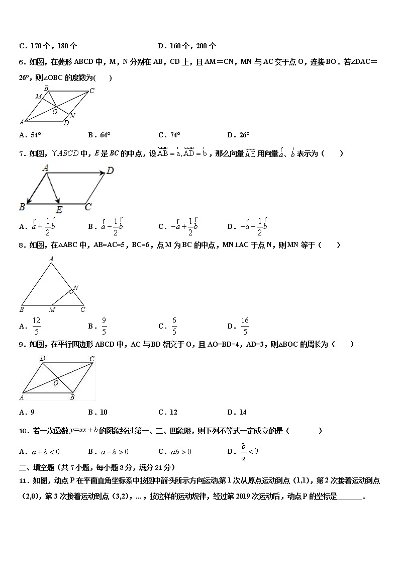 2022届山东省临沭县重点中学中考猜题数学试卷含解析02