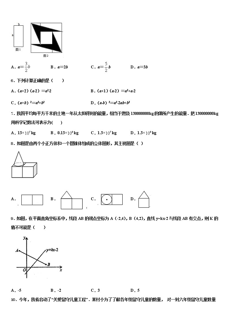 2022届山东省日照市岚山区中考数学全真模拟试题含解析02