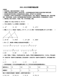 2022届山东省潍坊市高密市重点中学中考数学仿真试卷含解析