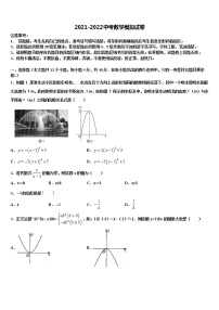 2022届陕西省咸阳市兴平市重点中学中考数学全真模拟试题含解析