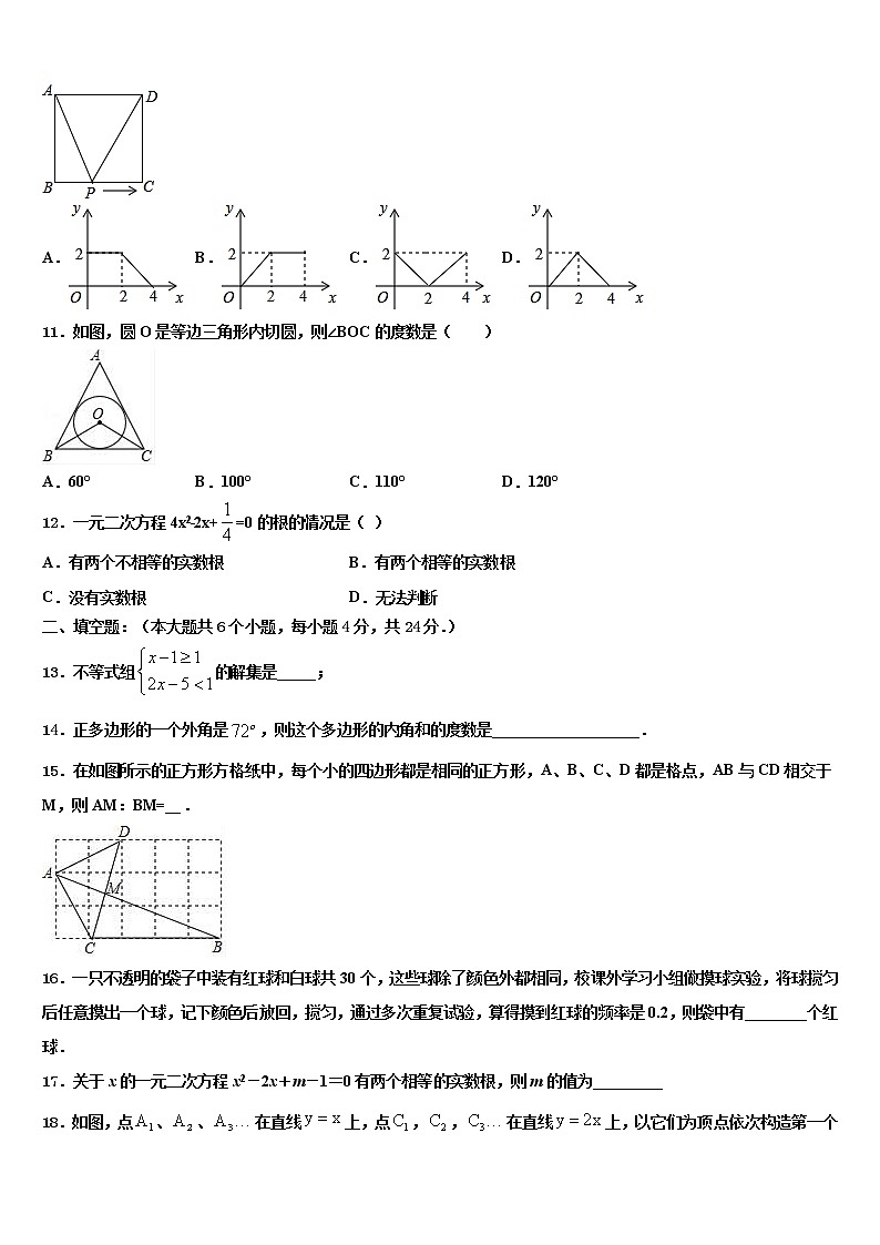 2022届四川省巴中学市恩阳区重点名校中考数学猜题卷含解析03