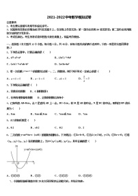 2022届陕西省咸阳百灵中学中考数学全真模拟试题含解析