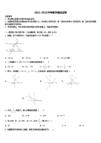 2022届四川省凉山州西昌市中考数学全真模拟试卷含解析