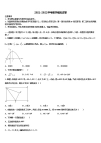 2022届四川省乐至县中考数学模拟预测试卷含解析