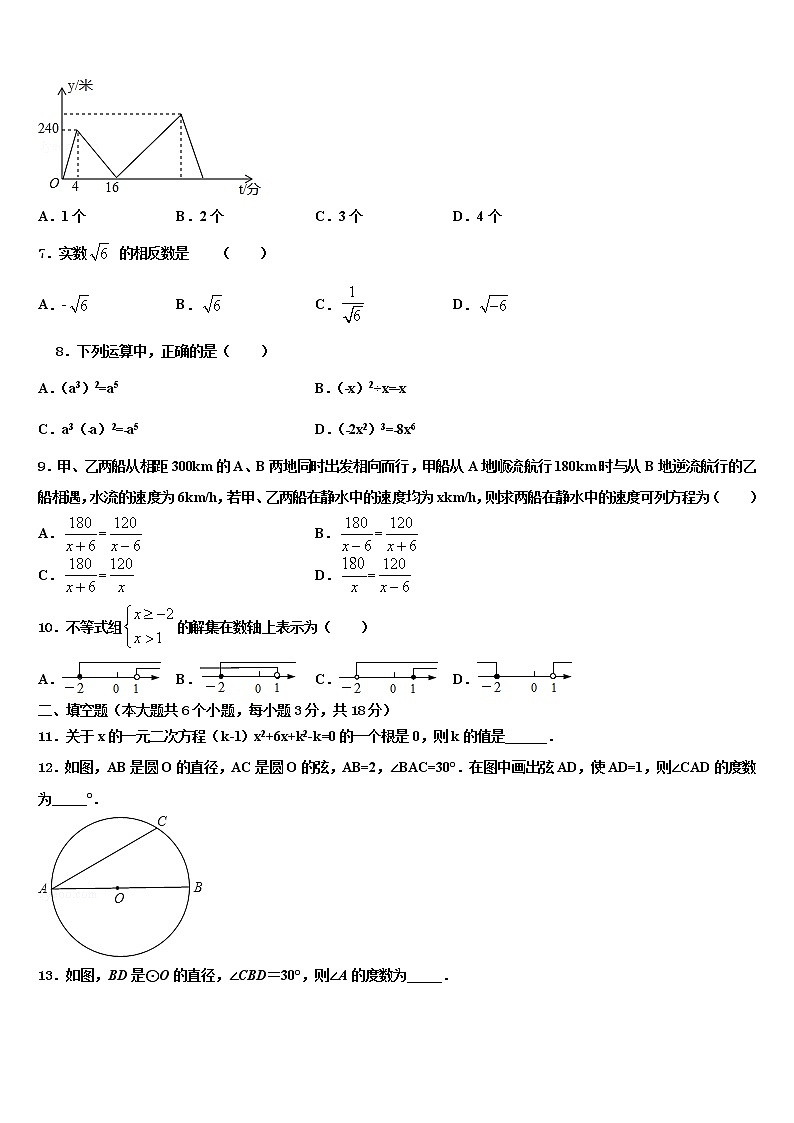 2022届信阳市重点中学中考猜题数学试卷含解析第3页