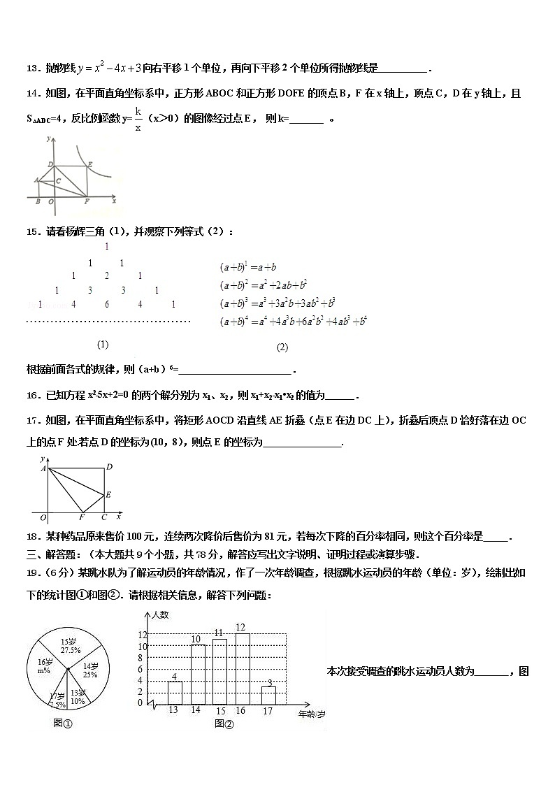 2022届内蒙古杭锦旗重点名校中考数学仿真试卷含解析第3页