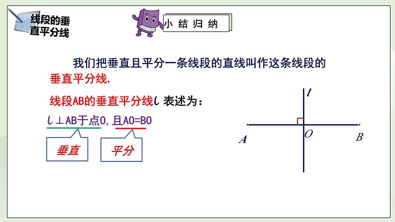湘教版8上数学第二章2.4.1《线段的垂直平分线》课件第6页
