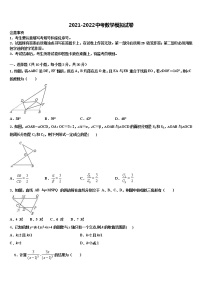 2022届浙江省杭州市江干区实验中学中考联考数学试题含解析