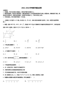 2022届重庆市万州区第二高级中学十校联考最后数学试题含解析