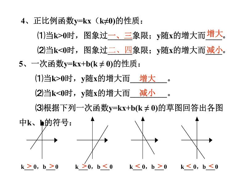 数学八年级下第十九章一次函数复习课件ppt第3页