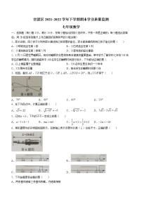 云南省昆明市官渡区2021-2022学年七年级下学期期末数学试题(word版含答案)