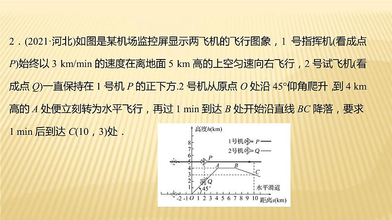 2022年浙江省中考数学复习课件：专题5　函数的应用问题08