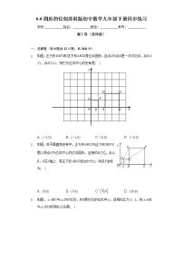 苏科版九年级下册6.6 图形的位似优秀巩固练习