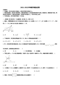 2022年福建省福安市环城区片区中考二模数学试题含解析