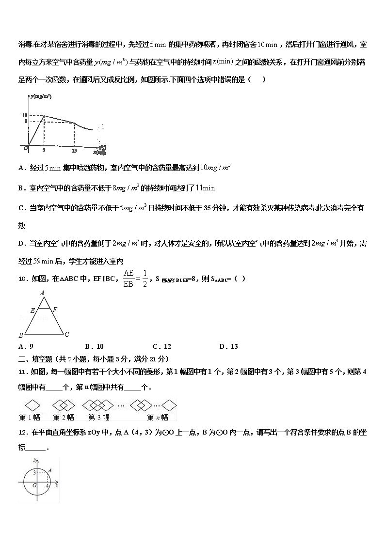 2022年福建省泉州市晋江区安海片区中考猜题数学试卷含解析第3页