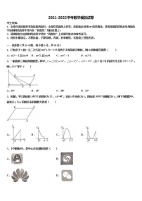 2022年广东省英德市市区中考数学考试模拟冲刺卷含解析