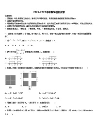 2022年广东省湛江雷州市达标名校中考猜题数学试卷含解析