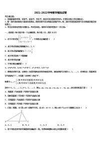 2022年广西北海市合浦县中考数学模拟精编试卷含解析