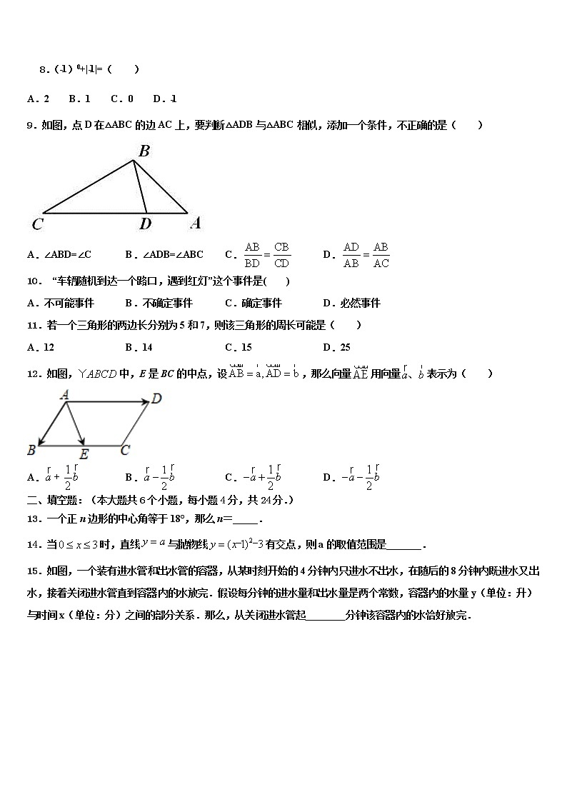 2022年贵州安龙县市级名校中考数学四模试卷含解析02