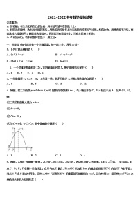 2022年河南省驻马店确山县联考中考数学模拟精编试卷含解析