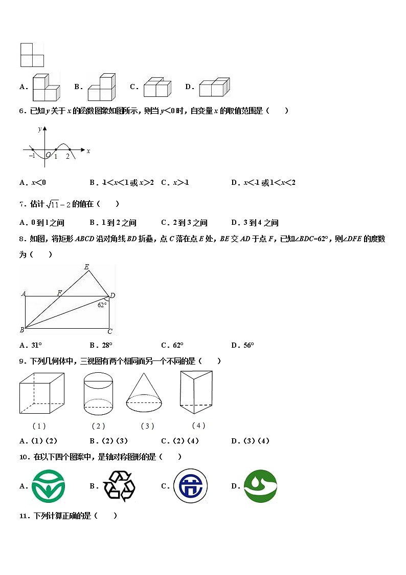 2022年湖北黄冈中考数学考试模拟冲刺卷含解析02