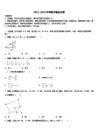 2022年湖北恩施市龙凤镇民族初级中学中考数学模拟预测题含解析