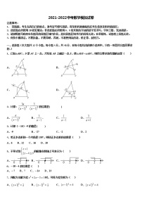 2022年黑龙江省双鸭山市名校中考数学仿真试卷含解析